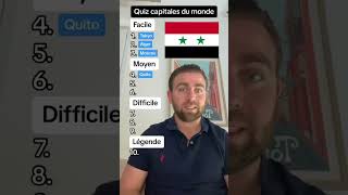 Quiz sur les capitales du monde 🌎 [upl. by Ilujna]