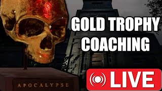 🔴 LIVE Phasmophobia Gold Trophy Coaching [upl. by Aisyla309]