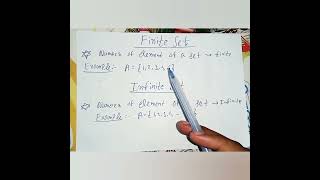 Finite Set and Infinite Set  Maths Easy  In Hindi [upl. by Lani503]