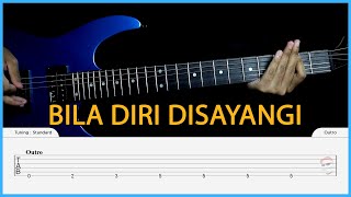 Ukays  Bila Diri Disayangi IntroSoloOutro TABS [upl. by Sky]