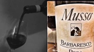 Tasting Musso Barbaresco Pora Nebbiolo Wine from Italy [upl. by Clorinda428]