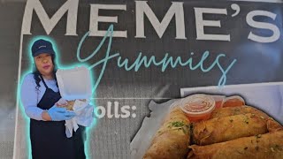 MeMes Egg Rolls Are Da Size Of Burritos In Front Of Arkansas State Fair‼️ [upl. by Bein]