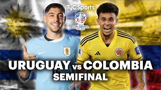 EN VIVO 🔴 URUGUAY vs COLOMBIA  Copa América  Semifinal  Vivilo en TyC Sports ⚽ [upl. by Sven]