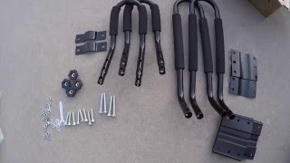 Kayak Roof Rack Assembly [upl. by Ahsener]