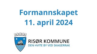 Formannskapet i Risør 11 april 2024 [upl. by Adnarb63]