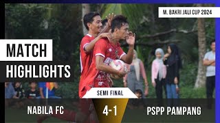 SEMI FINAL  NABILA FC VS PSPP PAMPANG  BOLA TARKAM SAMBAS [upl. by Ahsac]