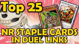 Top 25 NR Staple Cards in Duel Links [upl. by Trev]