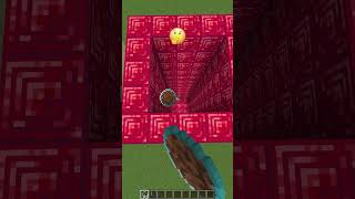 Hole Filler Mod vs Emoji Reaction Gaps shorts minecraft meme [upl. by Nevear821]