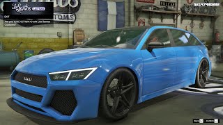 Car that we need in GTA 5 Online  ARGENTO Customization amp Test Audi RS6 Avant [upl. by Yelnats]