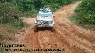 TOYOTEROS 4X4 LAND CRUISER 45OffRoad 4x4 toyota landcruiser trocha [upl. by Aikmat]