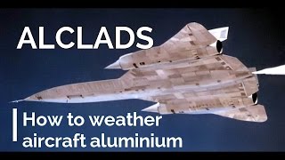 How to use Alclads for a weathered aluminum finish on your aircraft model [upl. by Igenia]