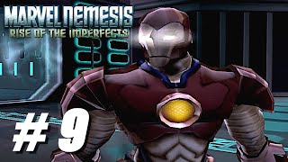 Marvel Nemesis Rise of the Imperfects Walkthrough No Commentary PART 9  Iron Man [upl. by Errot]