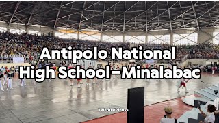 Antipolo National High SchoolMinalabac  Regional Majorettes DBC and Band Exhibition [upl. by Luas661]