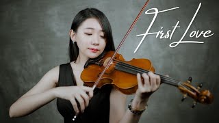 日劇經典：魔女的條件～宇多田光「First Love」小提琴演奏  黃品舒 Kathie Violin cover [upl. by Nadabb]