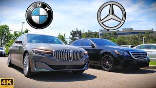 ULTIMATE LUXURY FIGHT  2020 BMW 7Series vs Mercedes SClass Comparison [upl. by Yendor]