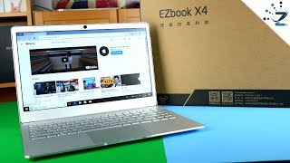 Jumper EZBook X4 Unboxing amp Hands On Review [upl. by Aelhsa332]