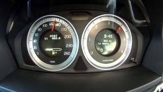 2012 Volvo V60 D5 Automatic acceleration [upl. by Gerge]