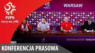 Konferencja prasowa przed meczem z Rosją [upl. by Kassia958]