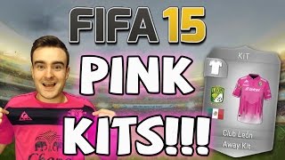 FIFA 15  PINK KITS  Awesome Fifa 15 Kits  EVERY Pink Kit In Fifa 15 [upl. by Porta]