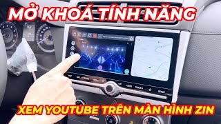 Cách xem video Youtube trên màn Zin xe ô tô [upl. by Lachman430]