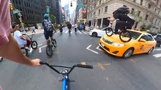 BMX Riders Take Over NYC Don of the Streets 3 [upl. by Lussi322]