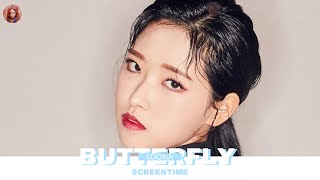 LOONA  Butterfly FocusSolo ScreenTime Distribution [upl. by Adnoval]