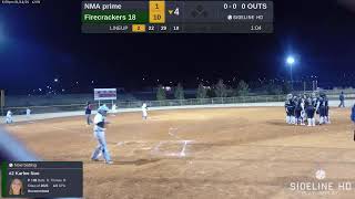 Firecrackers 18 vs NMA prime 20240114 [upl. by Vlada]