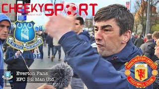 Everton Fans Rant  We Want Mourinho Or Pellegrini  Everton 12 Man Utd [upl. by Anastassia642]