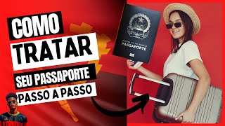 Como tratar passaporte em Angola 2024 [upl. by Anitaf729]