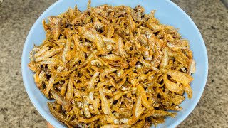 Omena Recipe  Silver Cyprinid  How To Make Dry Fry Omena  Terry’s Kitchen [upl. by Iem]