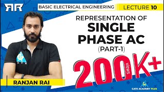 Basic Electrical Engineering  Module 2  Representation of Single Phase AC  Part 1 Lecture 10 [upl. by Reinar]