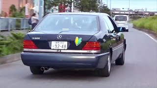 【V12直管のベンツがヤバい】Sクラスの爆音フルスロットル加速MercedesBenz S600 Straight pipe sound [upl. by Wendi186]