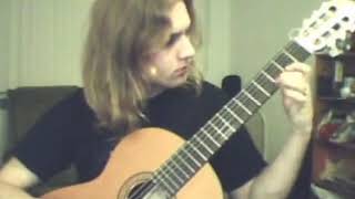 HOLY WARS FlamencoClassical Guitar SOLO Interlude  Megadeth  Nick Palmquist Guitar [upl. by Abott462]