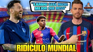 🚨 LAMINE YAMAL será MEJOR JUGADOR que MESSI 🤣 RIDÍCULAS PALABRAS de Jota Jordi en el Chiringuito 💥 [upl. by Anoek]