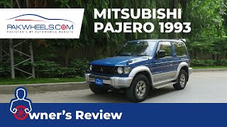 Mitsubishi Pajero 1993  Owners Review Price Features and Specs  PakWheels [upl. by Hertz]