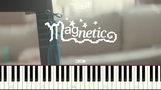 ILLIT 아일릿 ‘Magnetic’ Piano Cover Sheet [upl. by Anilet]