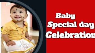 Baby special day Celebration1stbirthadayviralvideoshortvideoquitebaby [upl. by Nediarb]