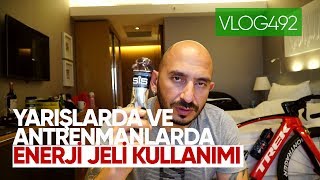 Yarışlarda ve antrenmanlarda beslenme  Jel nasıl kullanılır  Asla Durma Vlog492 [upl. by Enneirb846]