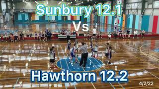 Sunbury Jets U121 vs Hawthorn U122 [upl. by Gina]