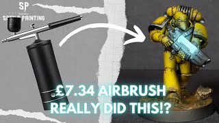 £734 Airbrush Can You REALLY Paint Warhammer With It [upl. by Blondy]