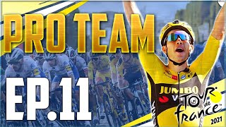 PRO TEAM EP11  COLBRELLI EN GRANDE FORME   TOUR DE FRANCE 2021 [upl. by Cloris]