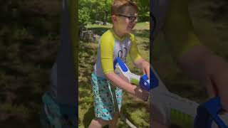 Nerf Super Soaker HydroBurst Hydroburst WaterPlay SummerToys OutdoorFun shorts [upl. by Atinihs]