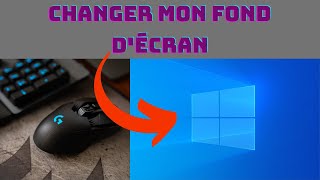 Comment changer le fond décran dans un PC [upl. by Haidabez]