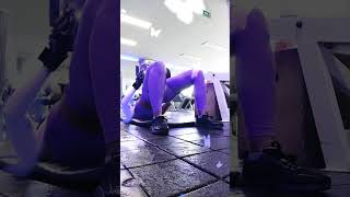 Puente para glúteos con mancuerna motivation gluteosgym [upl. by Narmi]