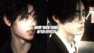 Warp skew shake tutorial  After Effects [upl. by Ela]