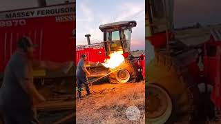 Burning Tyre to FIX IT  automobile cars tyre mechanic howitworks interestingfacts amazing [upl. by Bergren]