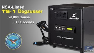 NSA Hard Drive Degausser Garner TS1 [upl. by Cirtap]