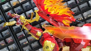 Ninjagos BIGGEST Dragon yet Lego Ninjago Source Dragon of Motion full review [upl. by Nnylanna]