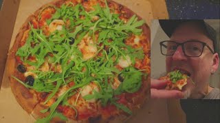 Pizza Gamberetti e Rucola from Master Cheff  Dutch Takeaway  Jan Tom Yam [upl. by Imaj]