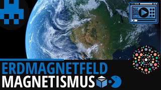 Magnetismus Erdmagnetfeld│Physik Lernvideo Learning Level Up [upl. by Eedyak]